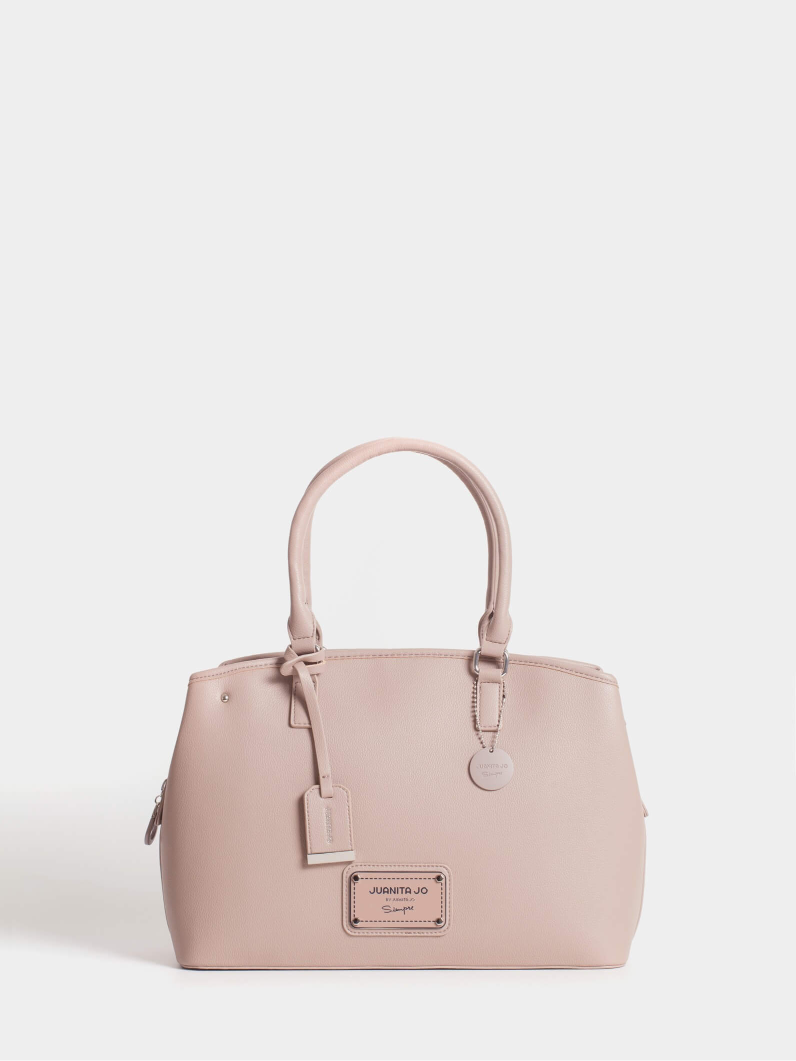 Cartera de mano grande Venecia Visón