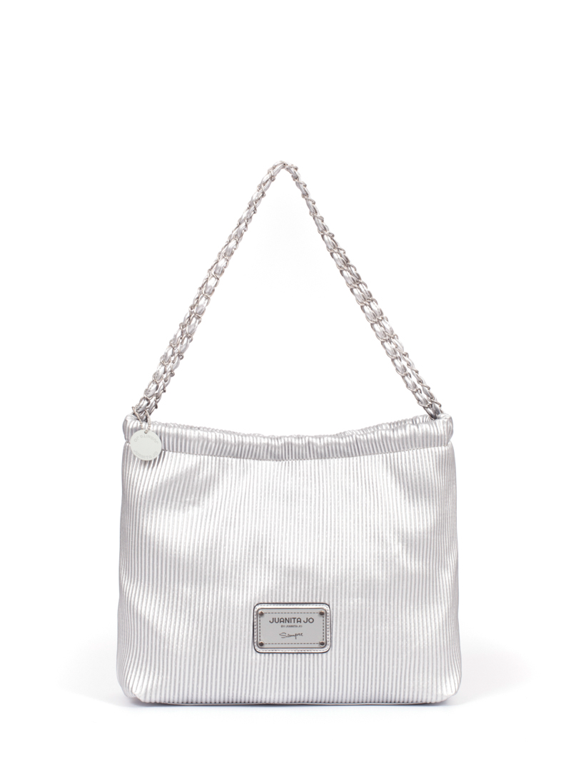 BOLSO ELARA PLATEADO